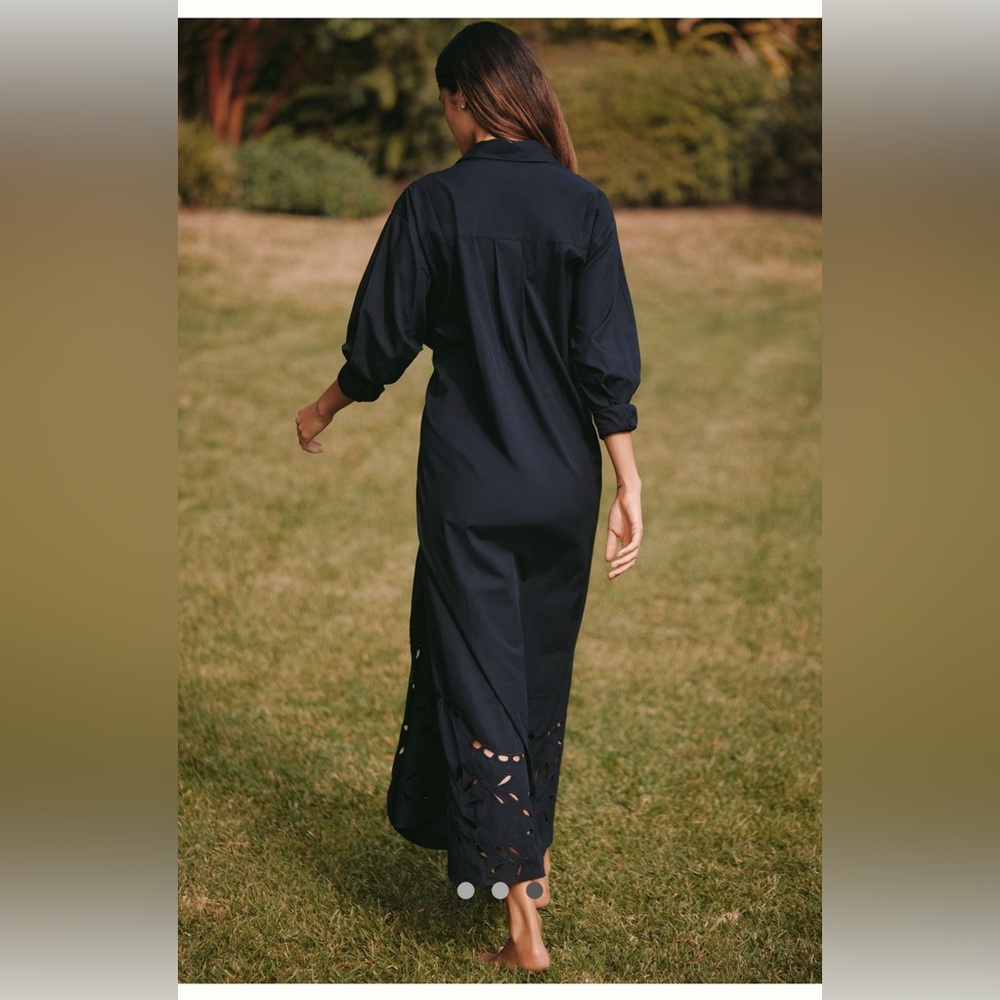 Anthropologie maxi shirt dress - Picture 2 of 5